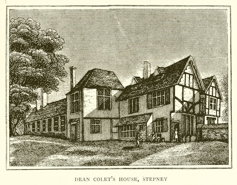 Maison du doyen Colet, Stepney - English School