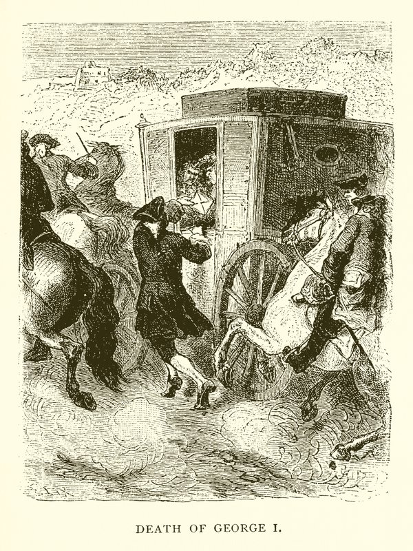 Mort de George Ier - English School