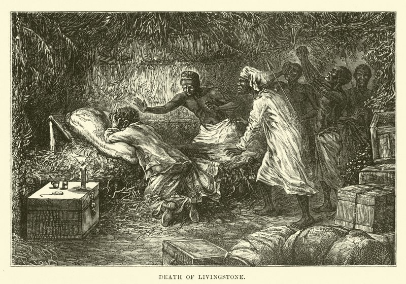 Mort de Livingstone - English School