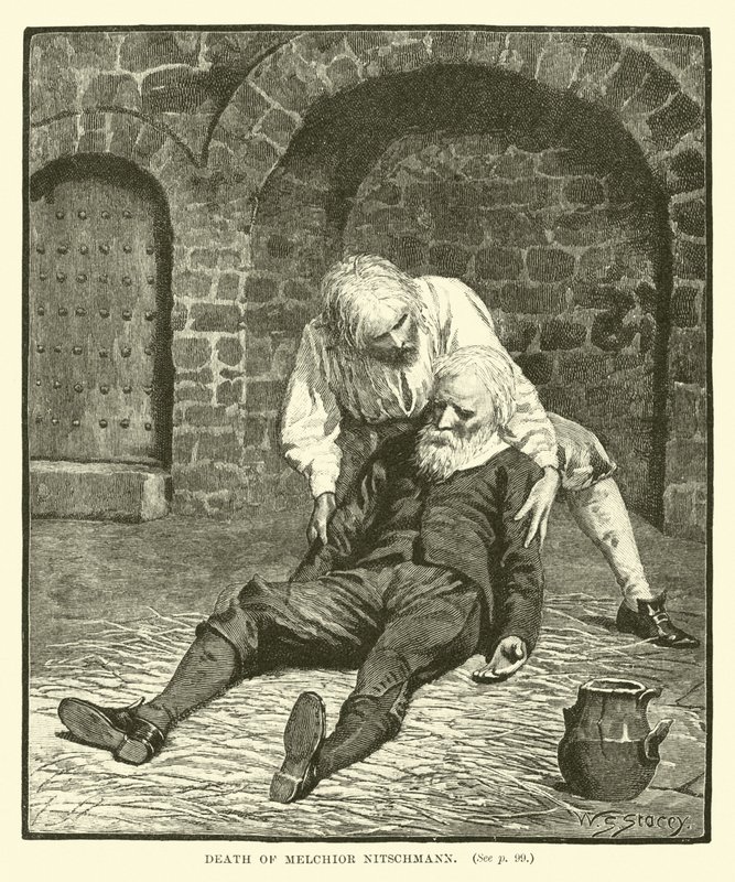 Mort de Melchior Nitschmann - English School