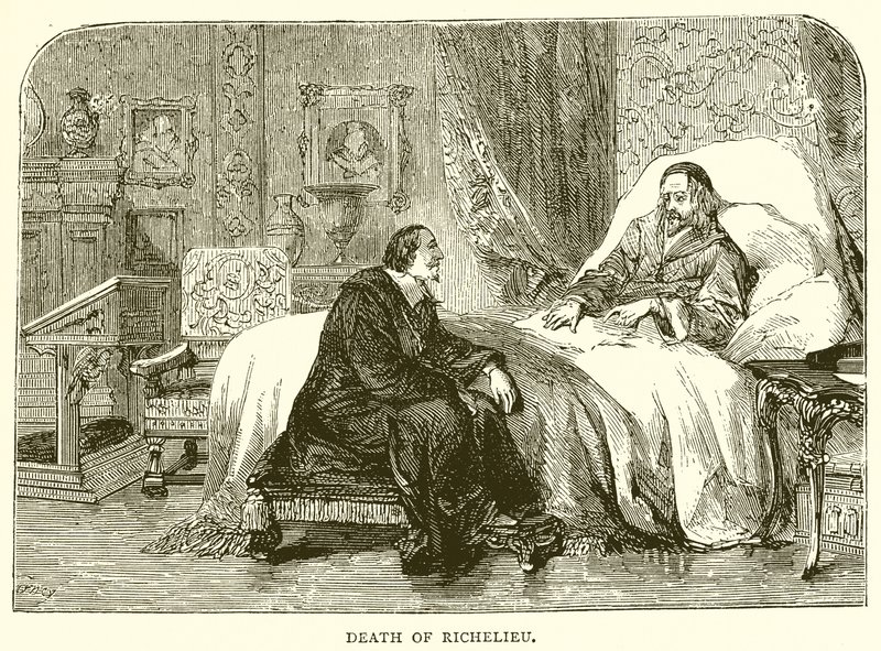 Mort de Richelieu - English School