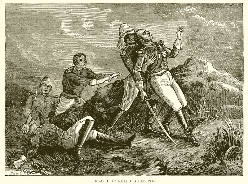 Mort de Rollo Gillespie - English School