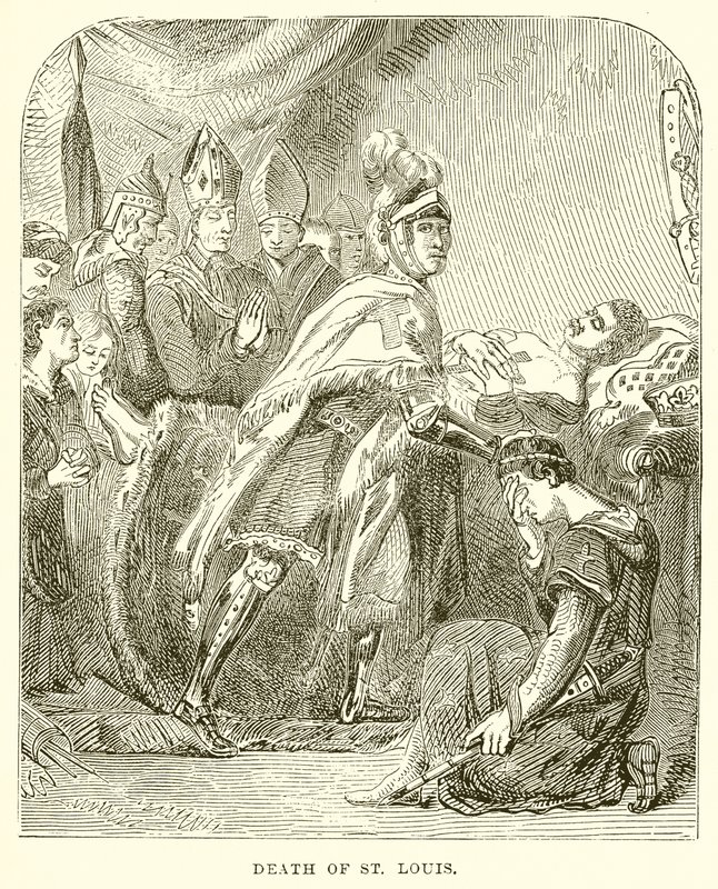 Mort de Saint Louis - English School
