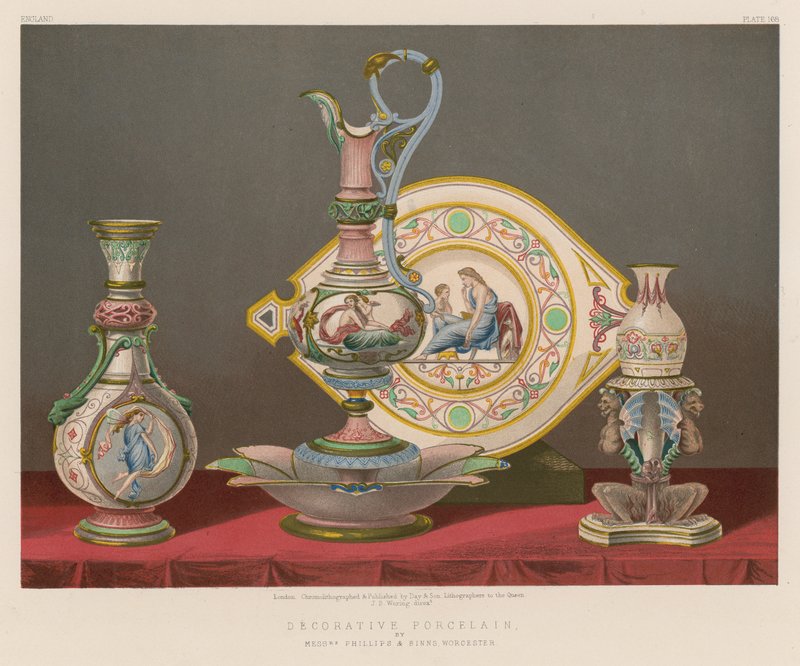 Porcelaine Décorative - English School