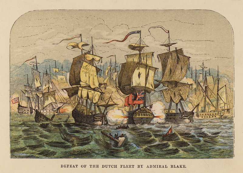 Défaite de la flotte hollandaise par l