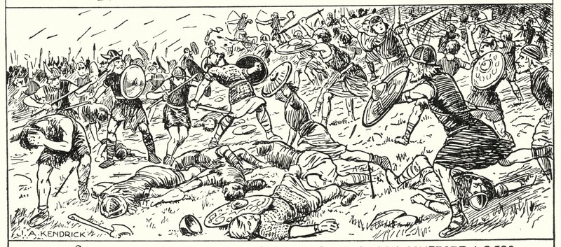 Défaite des Saxons de l