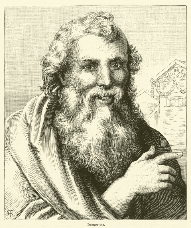 Démocrite (gravure) - English School