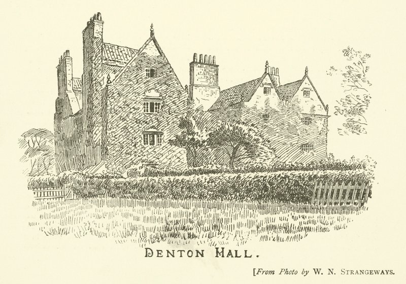 Denton Hall (gravure) - English School