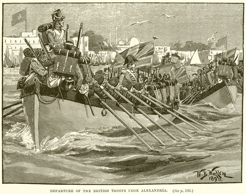 Départ des troupes britanniques d