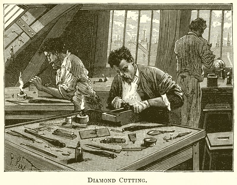 Taille de diamant - English School