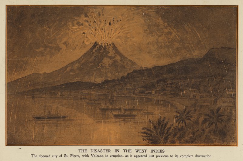Éruption désastreuse de la Montagne Pelée, Martinique - English School