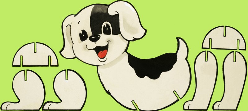 Découpage de chien - English School