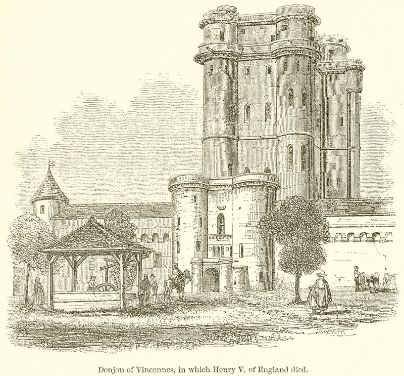 Donjon de Vincennes, où mourut Henri V d