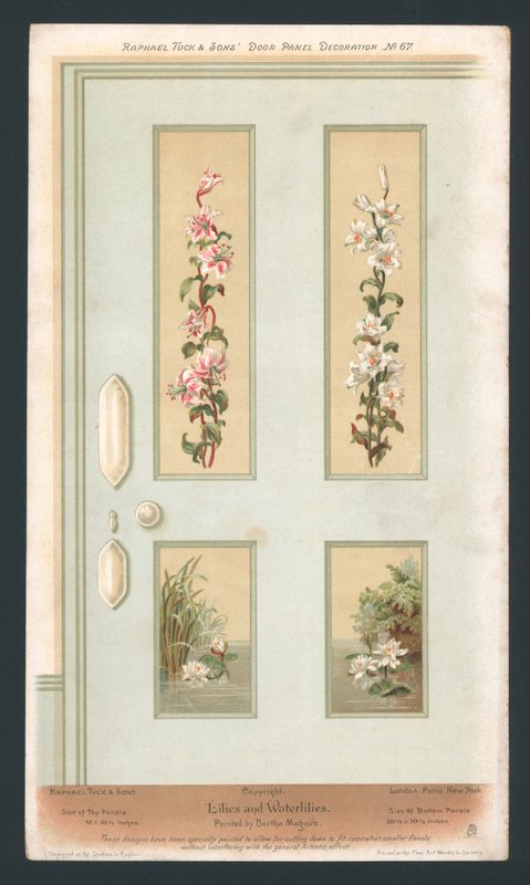 Décoration de Panneau de Porte - English School