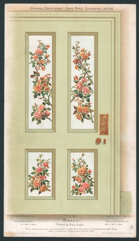 Décoration de Panneau de Porte - English School