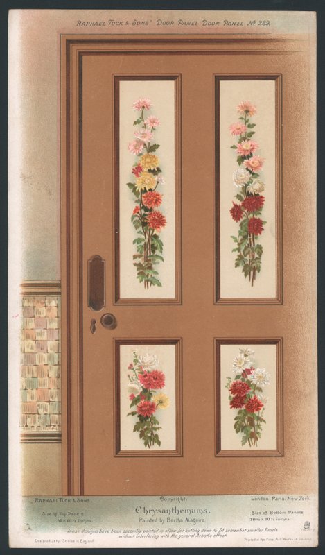 Décoration de Panneau de Porte - English School