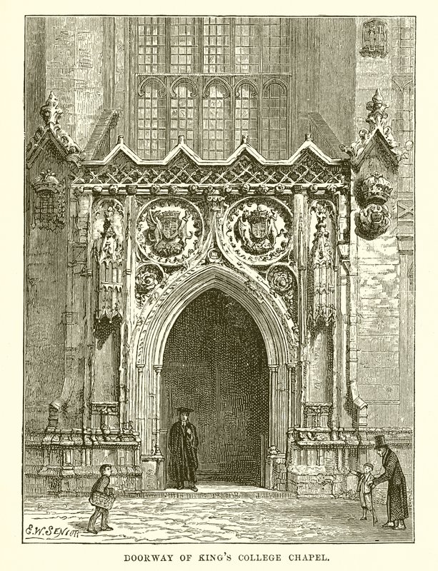 Porte de la chapelle du King