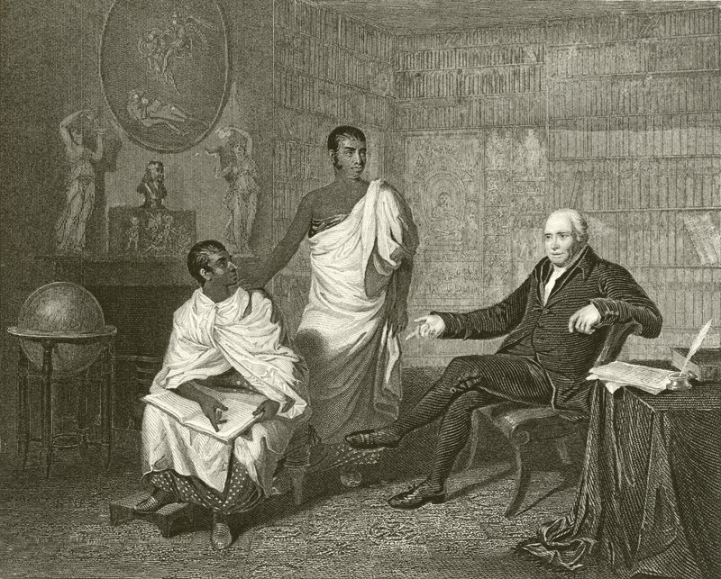 Dr Adam Clarke et les prêtres de Bouddha - English School