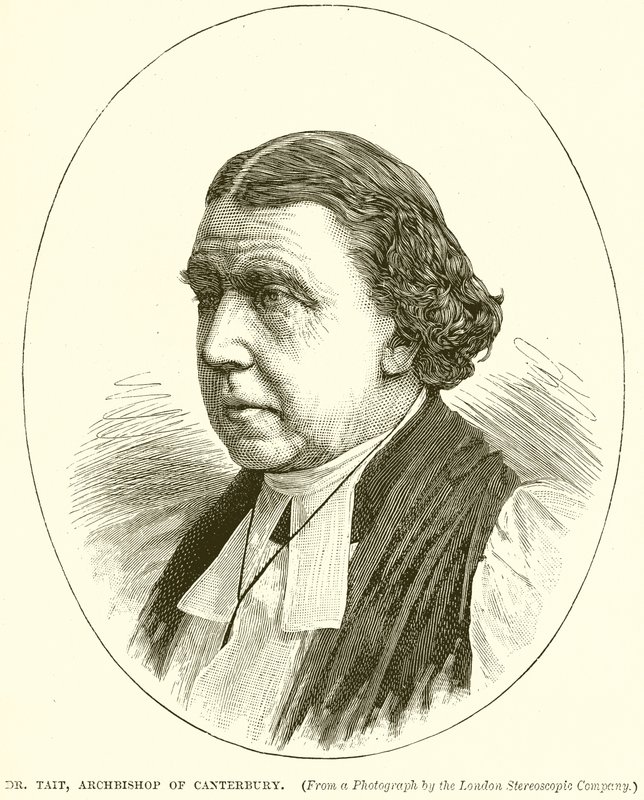 Dr. Tait, archevêque de Canterbury - English School