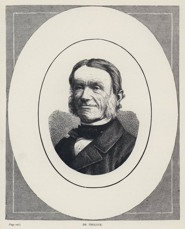 Dr Tholuck (gravure) - English School