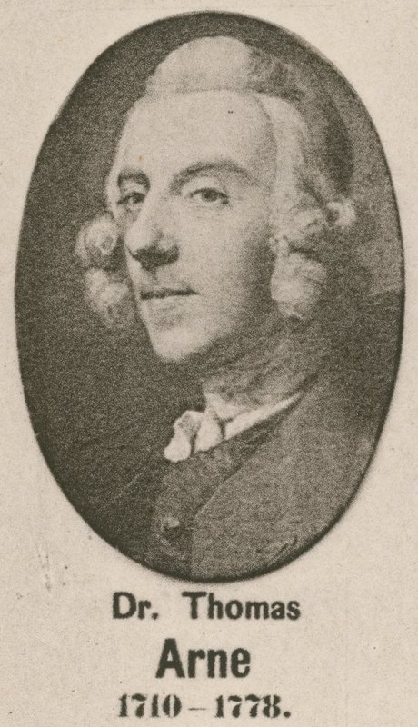 Dr Thomas Arne - English School