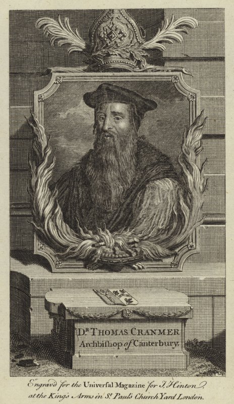 Dr Thomas Cranmer, Archevêque de Canterbury - English School