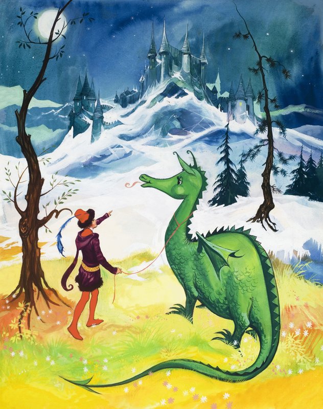Dragon en laisse - English School