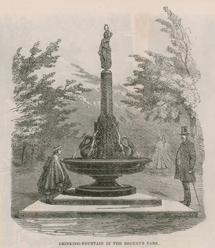 Fontaine à boire dans le Regents Park - English School