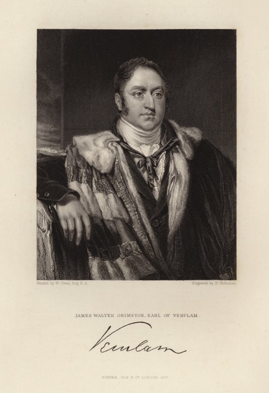Comte de Verulam - English School