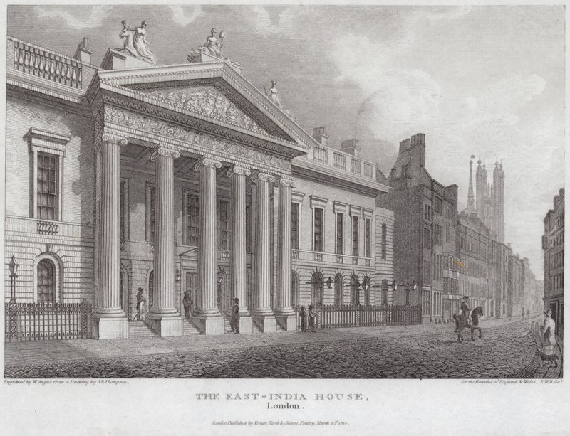 Maison des Indes orientales sur Leadenhall Street - English School