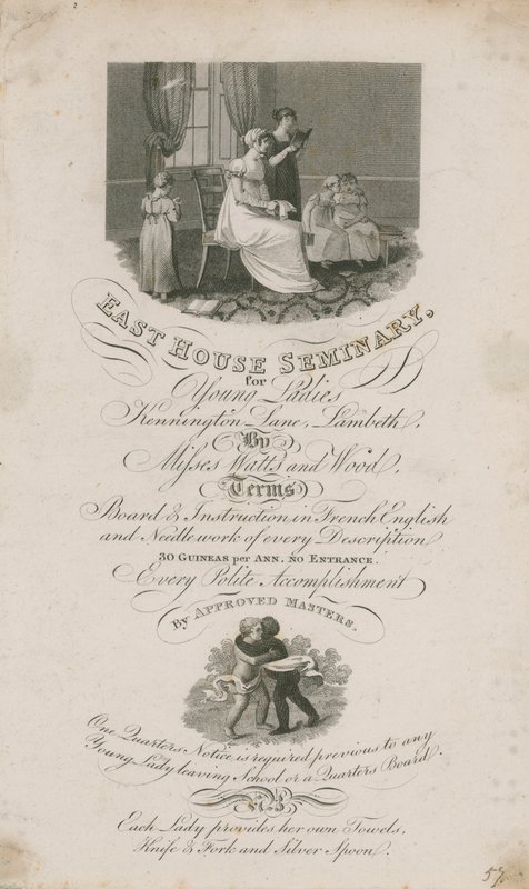 Séminaire East House pour jeunes filles - English School