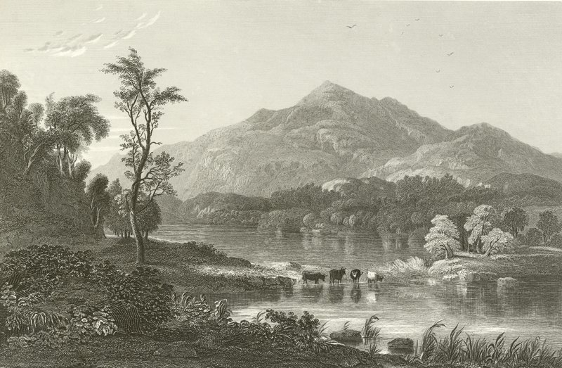 Extrémité est du Loch Katrine et Benvenue - English School