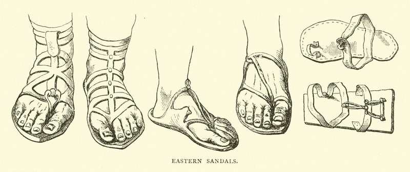 Sandales orientales - English School