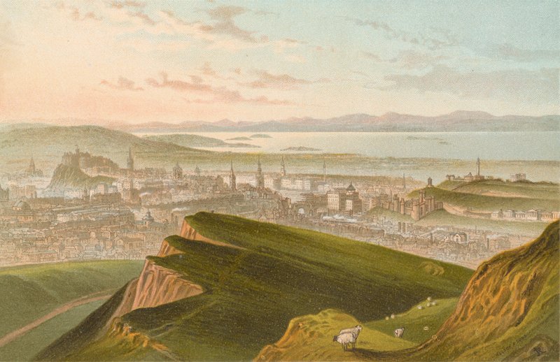 Édimbourg depuis Arthur
