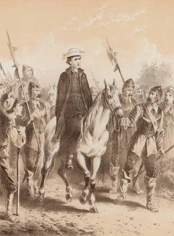 Edmund Campion, "En route pour Londres" - English School