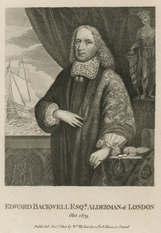 Edward Backwell, échevin de Londres - English School