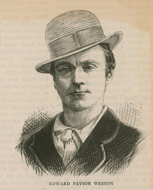 Edward Payson Weston - English School