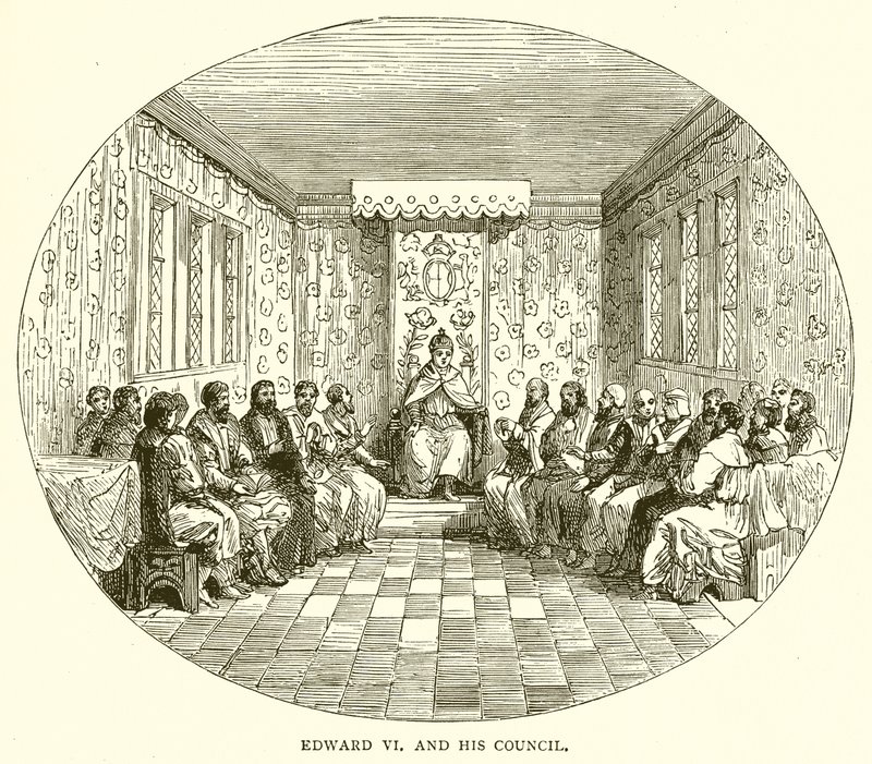 Édouard VI et son Conseil - English School