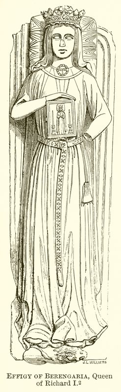 Effigie de Bérengère, reine de Richard Ier - English School