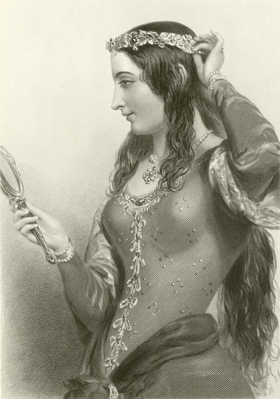 Éléonore de Provence, reine du roi Henri III - English School
