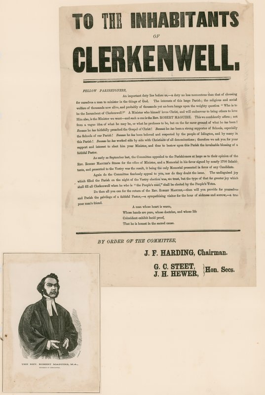 Élection du ministre, Église Saint-Jacques, Clerkenwell - English School