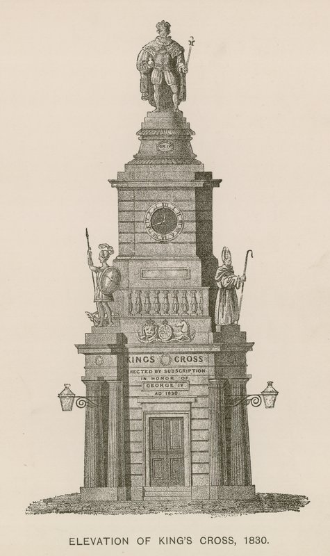 Élévation de Kings Cross, Londres, 1830 - English School