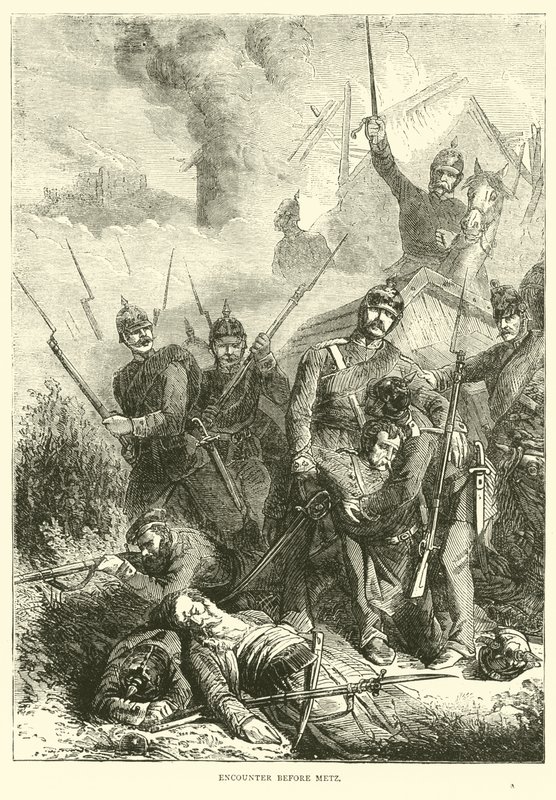 Rencontre avant Metz, août 1870 - English School