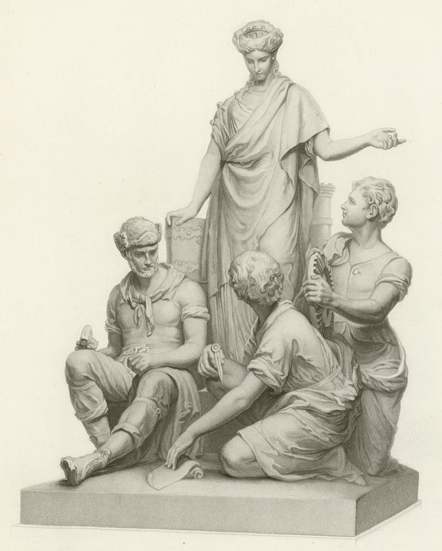 Ingénierie, Albert Memorial, Hyde Park, Londres - English School