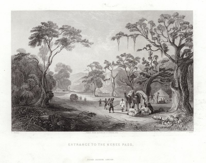 Entrée du col de Keree - English School