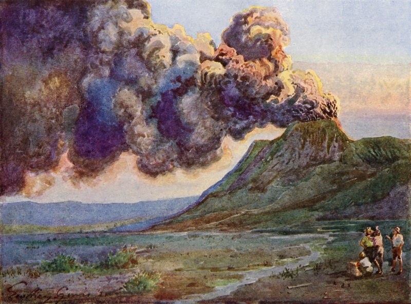 Éruption du mont Bromo, Java, Indonésie - English School