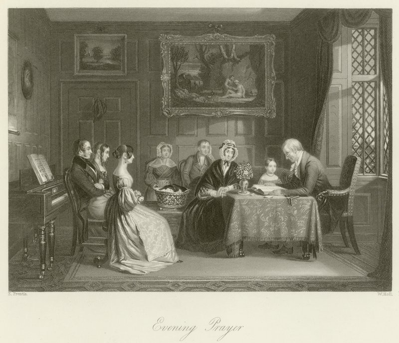 Prière du soir - English School