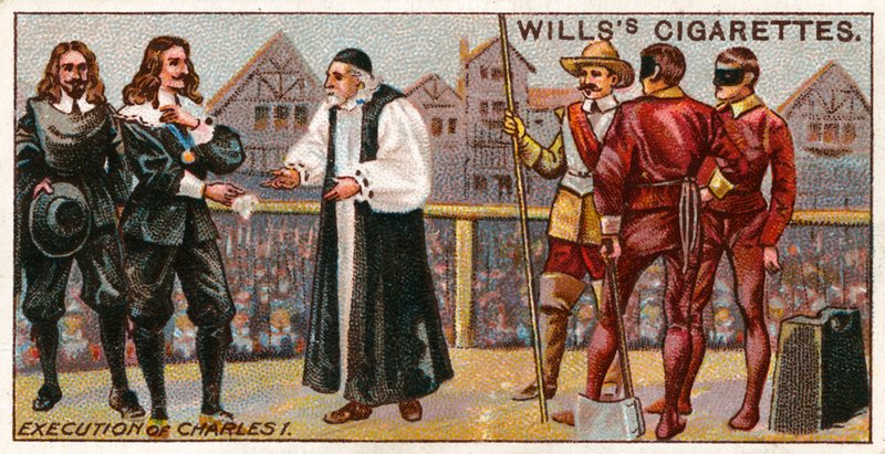 Exécution du roi Charles Ier - English School