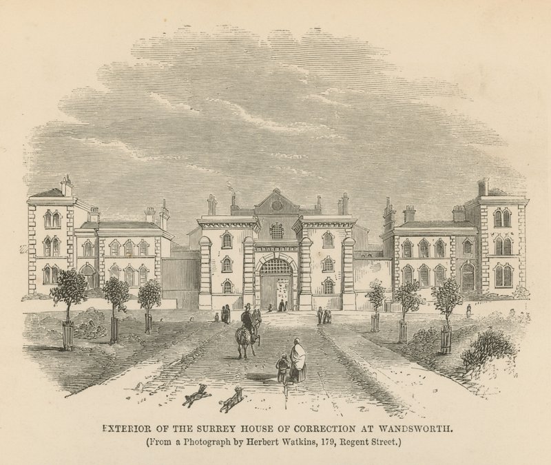 Extérieur de la maison de correction de Surrey - English School