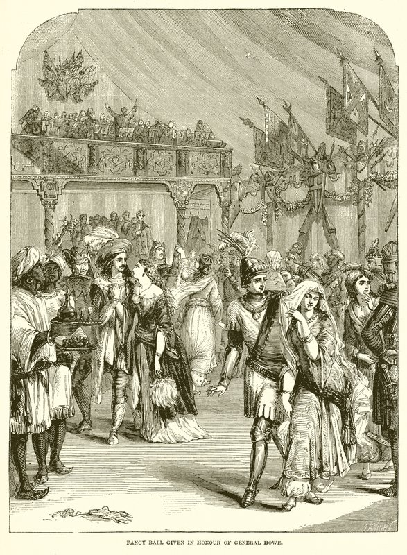 Bal costumé donné en l